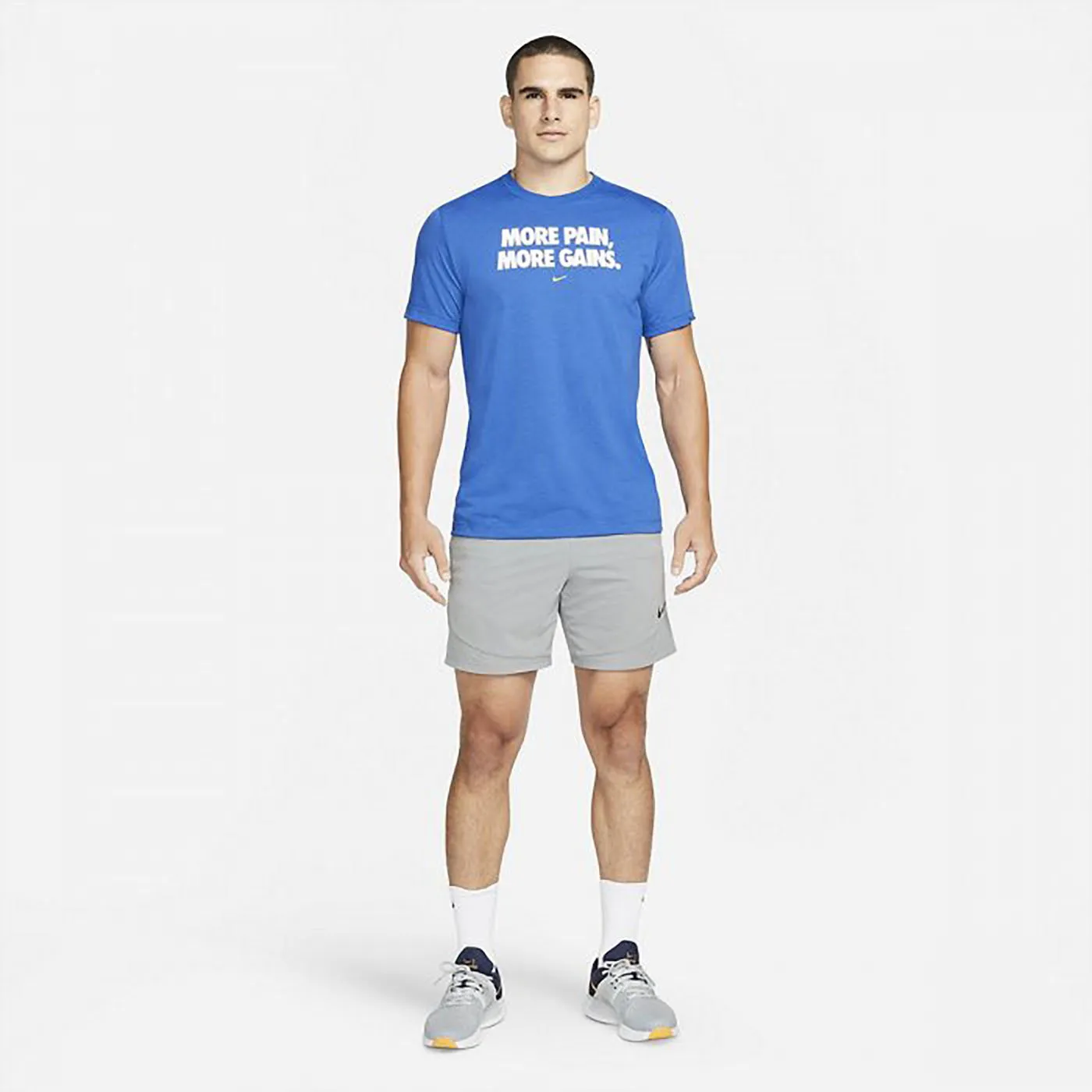 NIKE TSHIRT DRI FIT OPEN BLUE