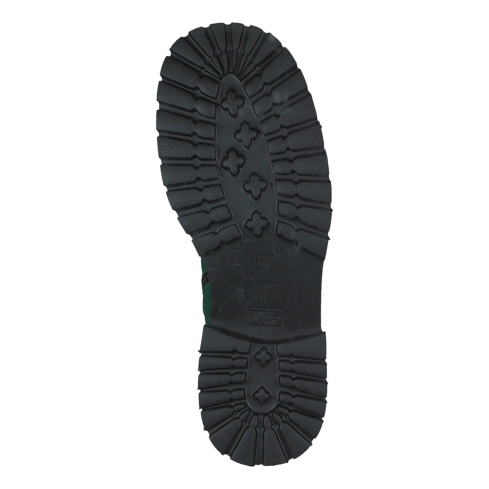Nude of Scandinavia zapatos Ulrika Guantino / Verde Bandiera