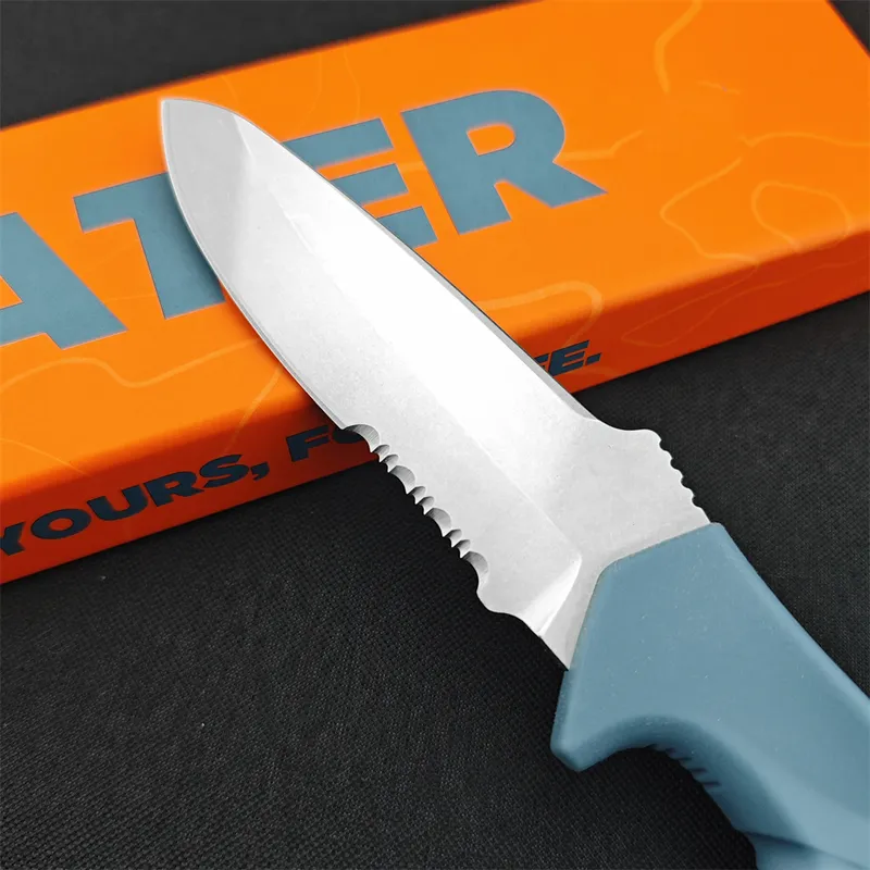 NUEVA CONTRENCIÓN BRURANTE BM 18040S 18050 CAZA CURTA Cuchillo fijo CPM Magnacut Profundidad Azul Santopreno Blade EDC Tacticals