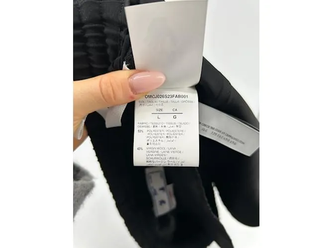 OFF WHITE PANTALóN OFFWHITE T.INTERNACIONAL L POLIéSTER NEGRO 