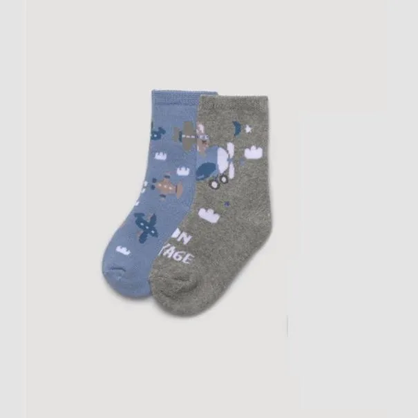 Pack 2 Calcetines térmicos Bebé niño Ysabel Mora estampados 