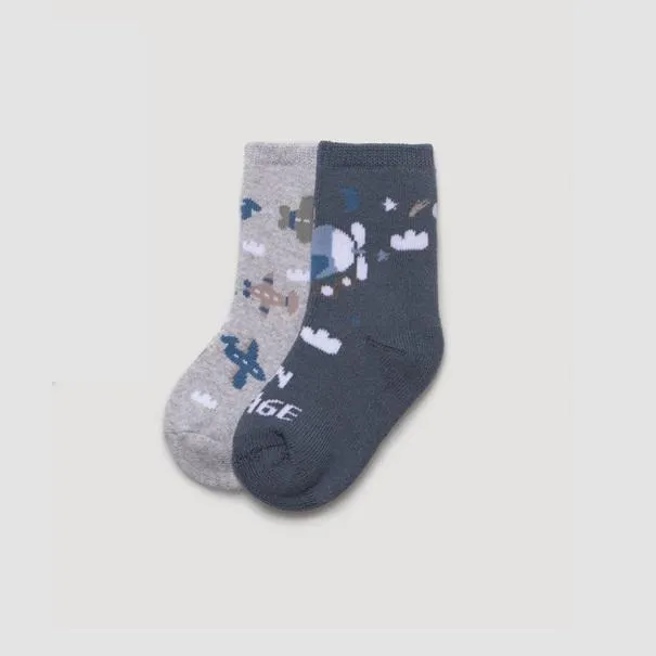 Pack 2 Calcetines térmicos Bebé niño Ysabel Mora estampados 