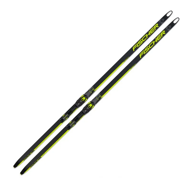 Pack de esquí de patinaje Fischer Carbonlite Skate Plus Stiff + fijación