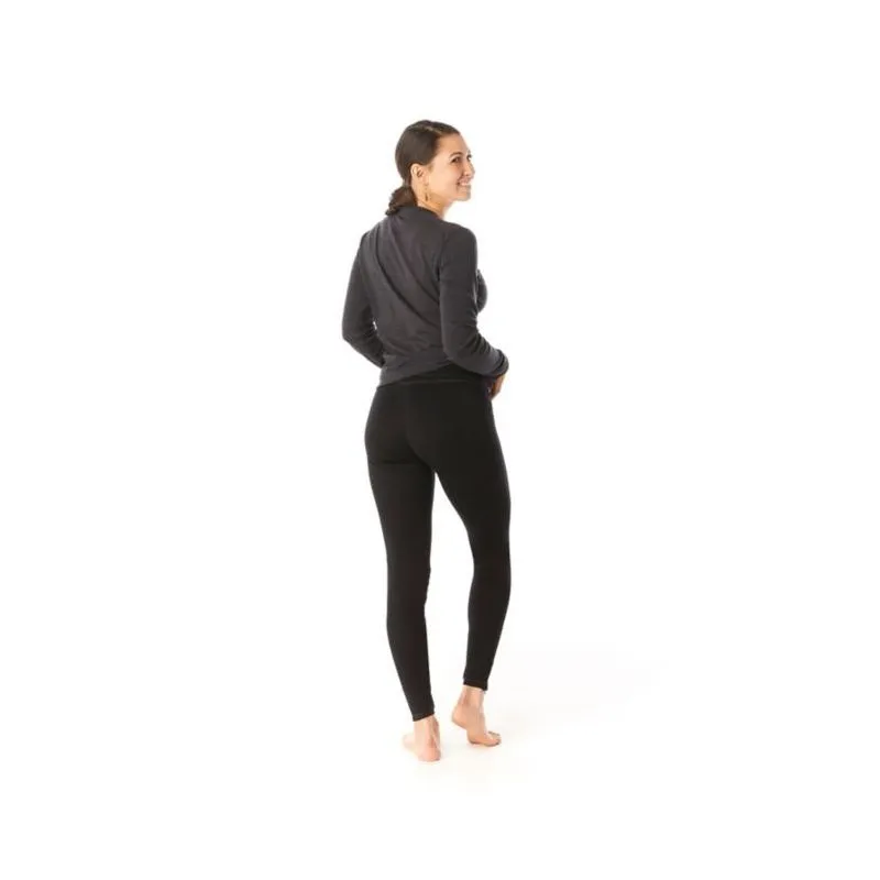 Pantalones capa base de mujer Smartwool Classic Thermal Merino Base layer (Black)