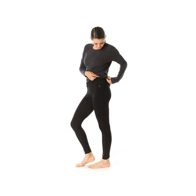 Pantalones capa base de mujer Smartwool Classic Thermal Merino Base layer (Black)