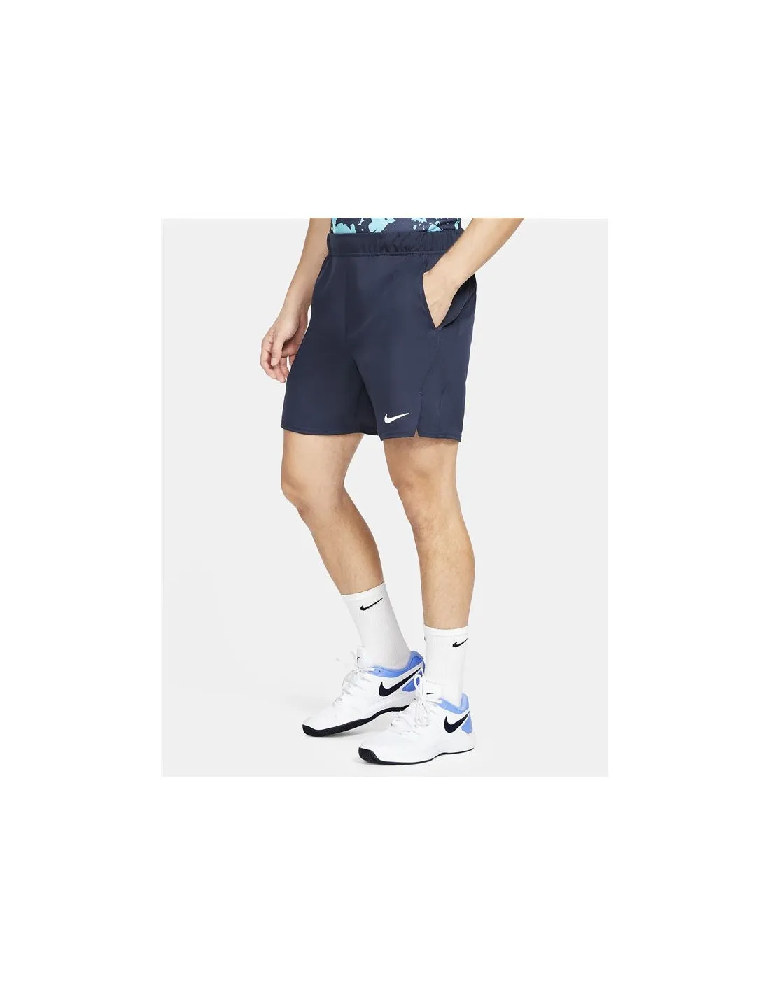 Pantalones cortos de tenis Nike Court Flex Victory M Blue