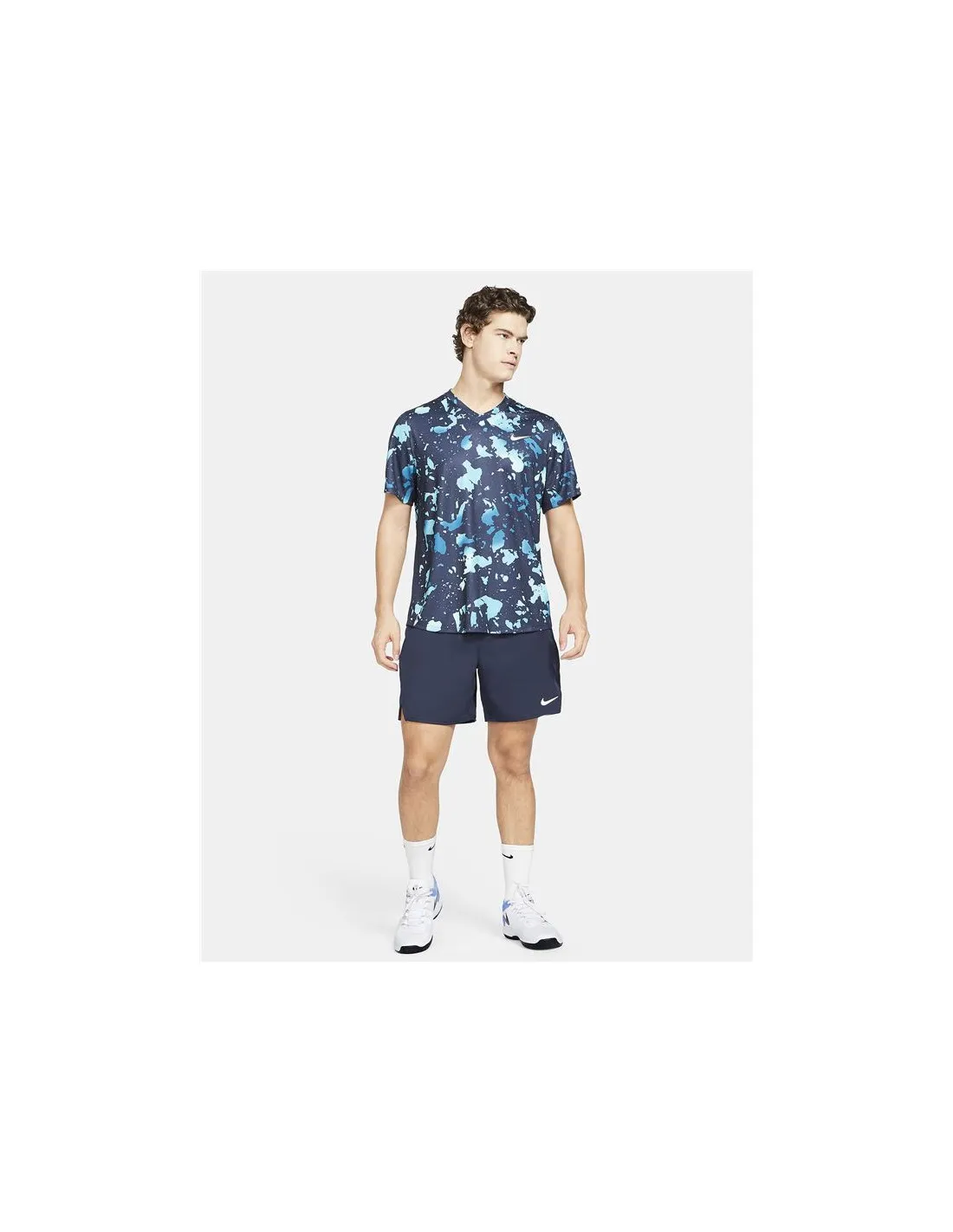 Pantalones cortos de tenis Nike Court Flex Victory M Blue