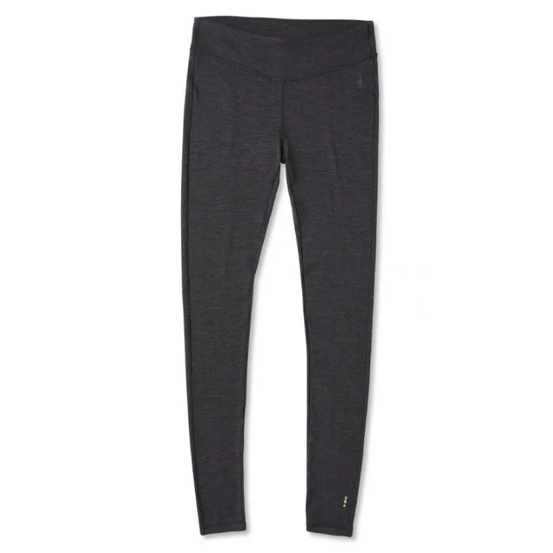 Pantalones de capa base de mujer Smartwool Classic Thermal Merino Base layer (Charcoal Heather)