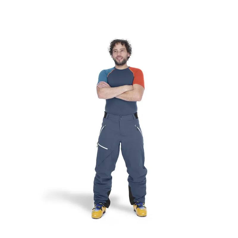 Pantalones Ortovox 2L SWISSWOOL ANDERMATT (negro) Hombres