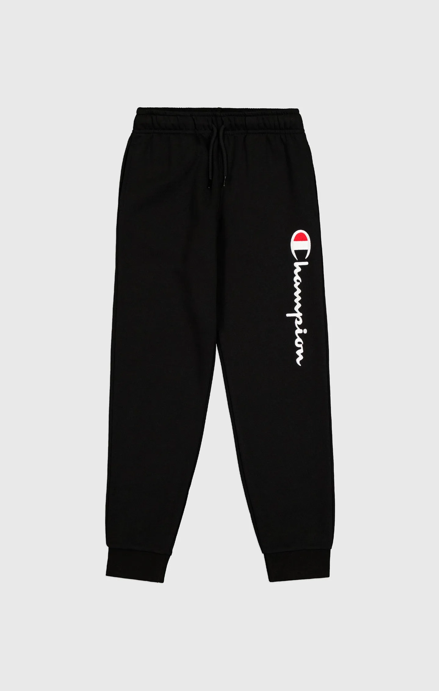 Pantalón de chándal de felpa y logotipo grande para niño
