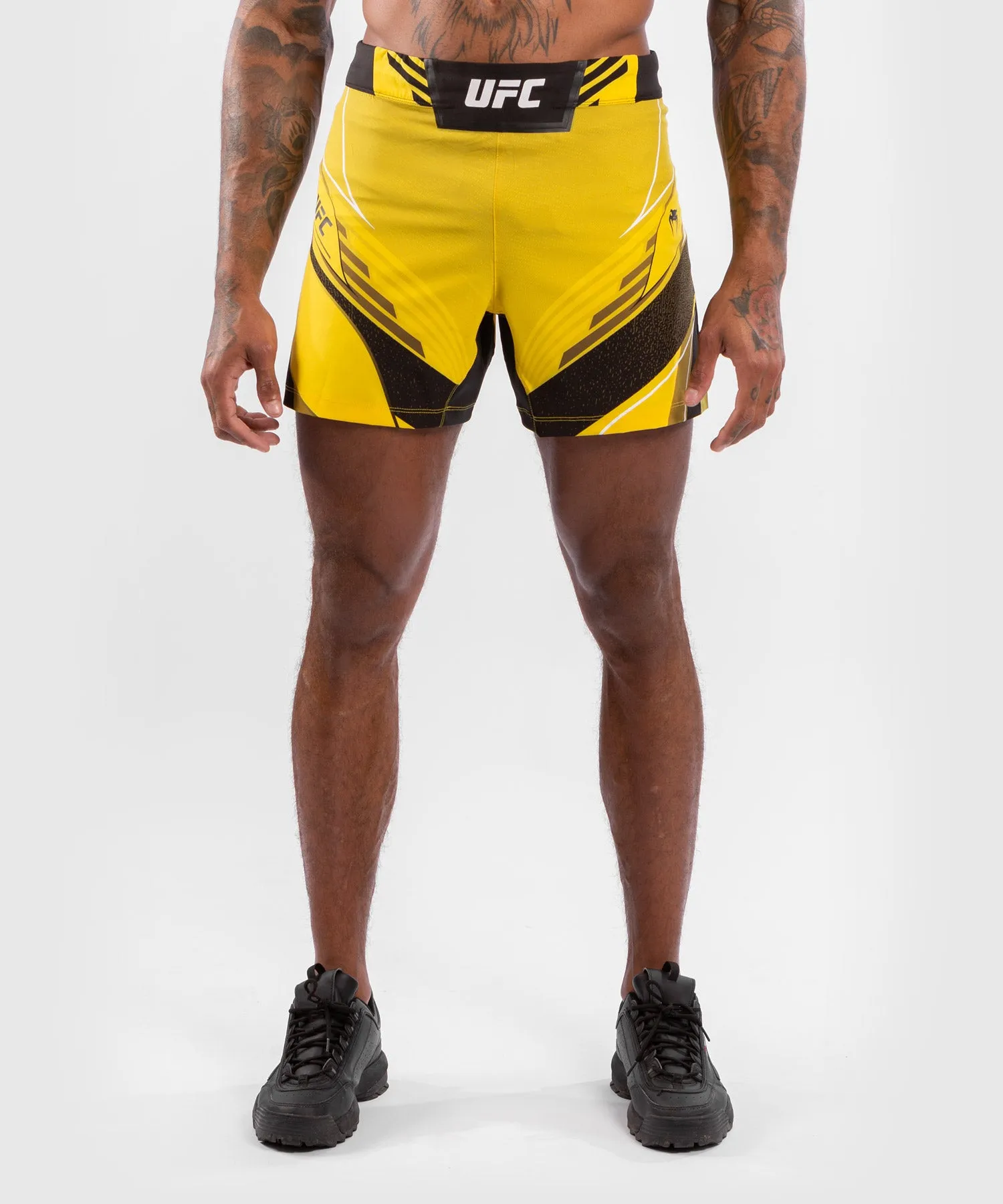 PANTALóN DE MMA PARA HOMBRE UFC VENUM AUTHENTIC FIGHT NIGHT – MODELO CORTO  AMARILLO