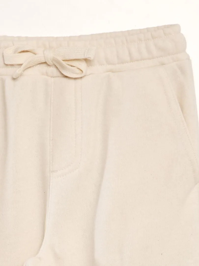 PANTALóN RECTO CON BOLSILLOS CON SOLAPA  BLANCO