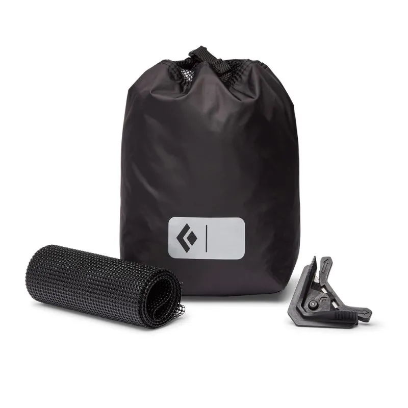 Pieles Black Diamond Pieles de escalada Glidelite Pure (negras)