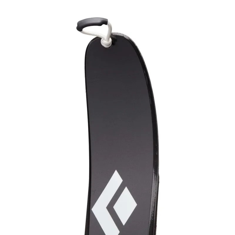 Pieles Black Diamond Pieles de escalada Glidelite Pure (negras)