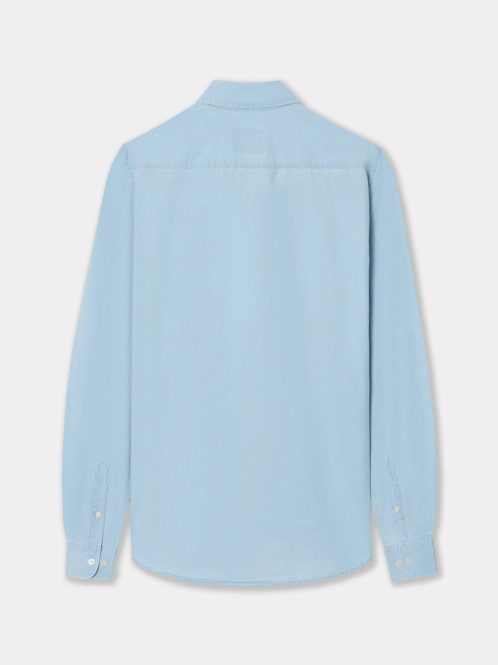Polera sport denim azul claro