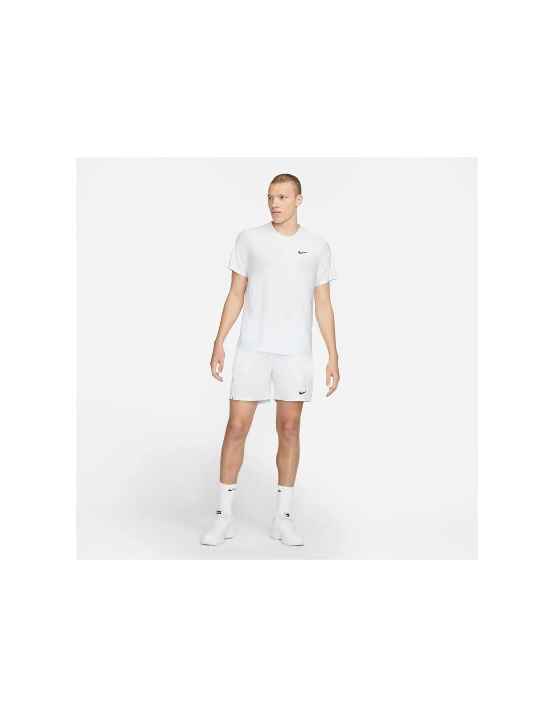POLO DE TENIS NIKECOURT DRIFIT ADVANTAGE HOMBRE WHITE