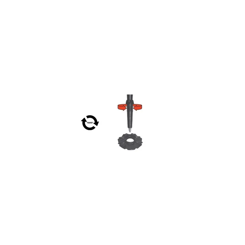 POSTES TSL COUNTRY ALU 3 LUZ  VERCORS