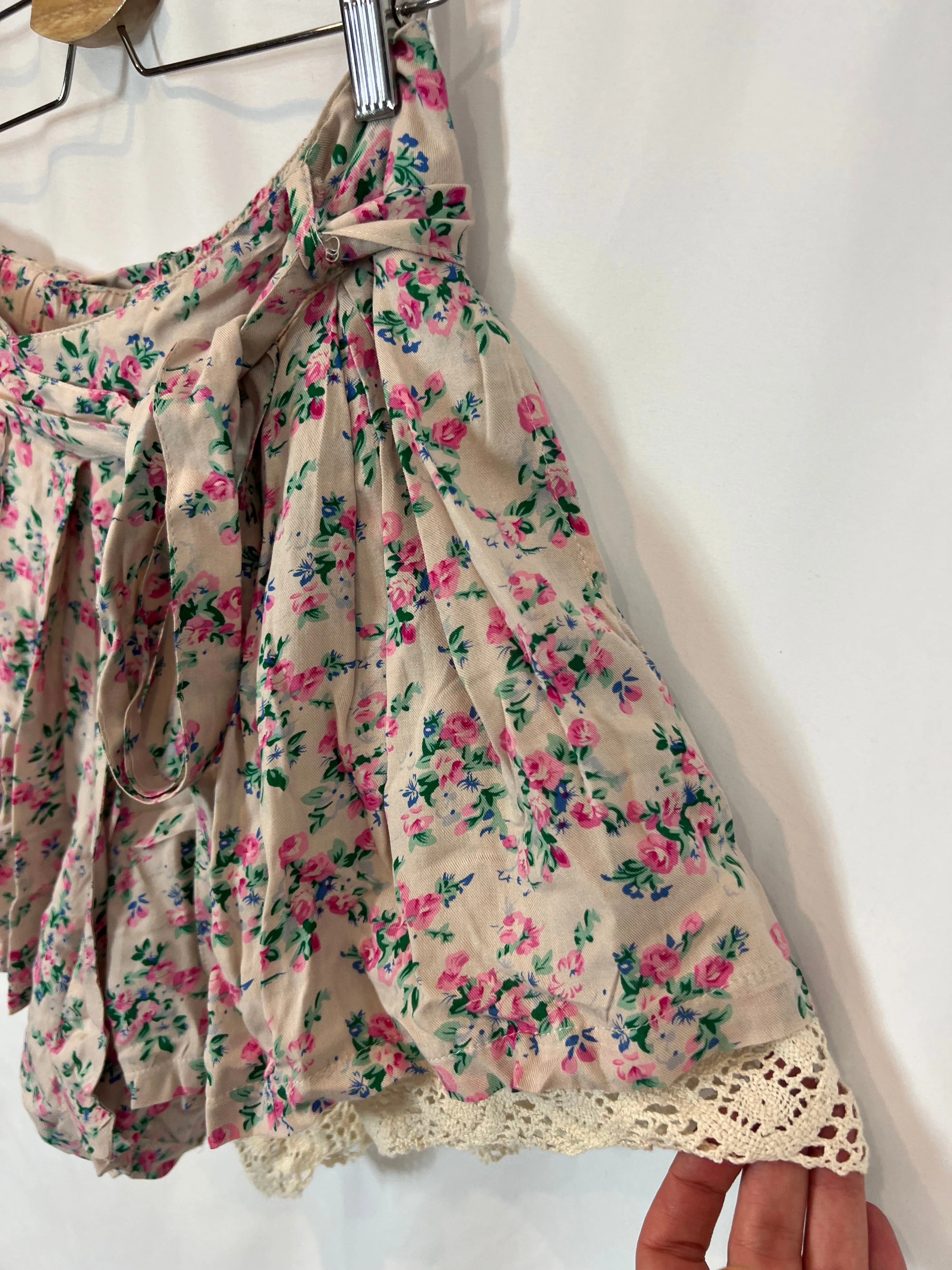 POÉTE. Pantalón corto fluido estampado. T S