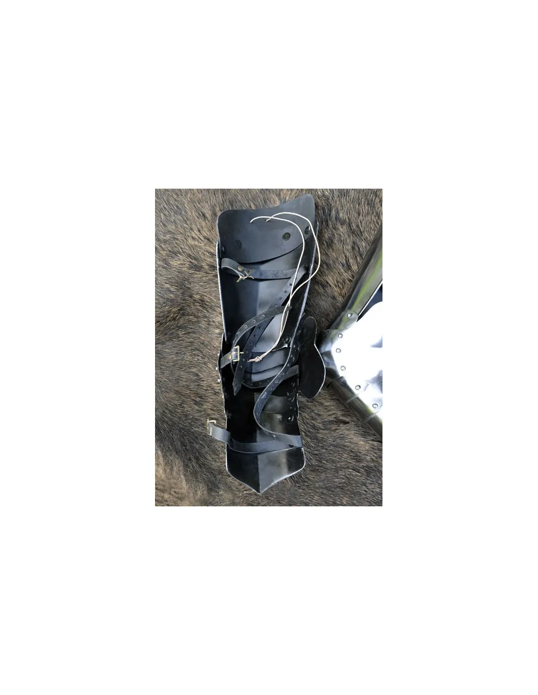 Protección piernas para armadura medieval
