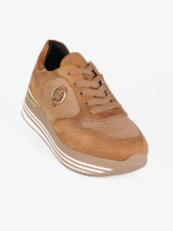 Queen Helena Zapatillas cuña mujer