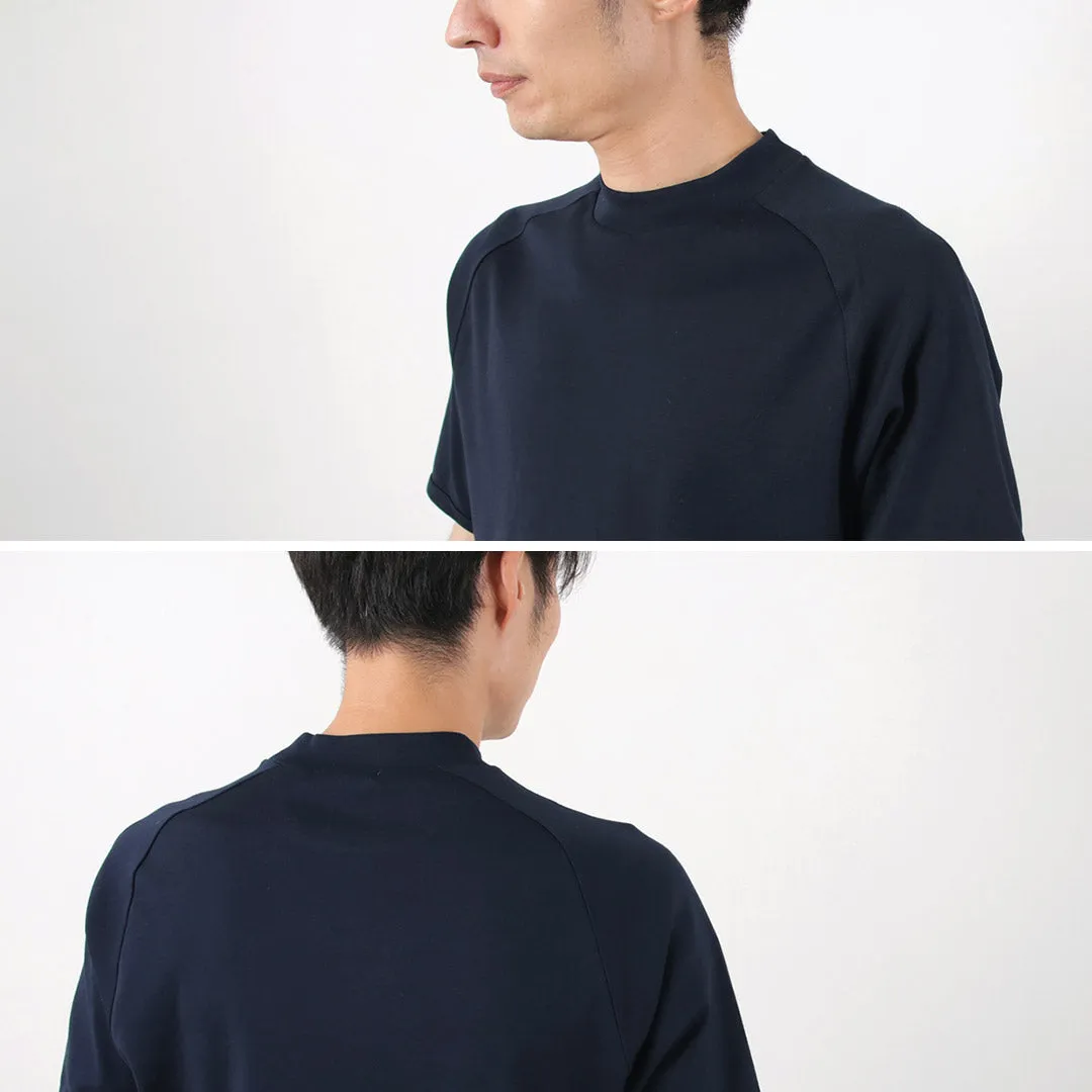 Re Hecho en Tokio Japón / Camiseta de media manga de la media manga del cuello interno Giza Giza