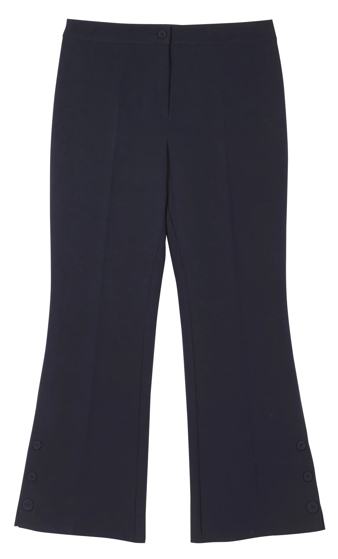 ROBIN  PANTALóN RECTO DE TALLE ALTO EN NEGRO
