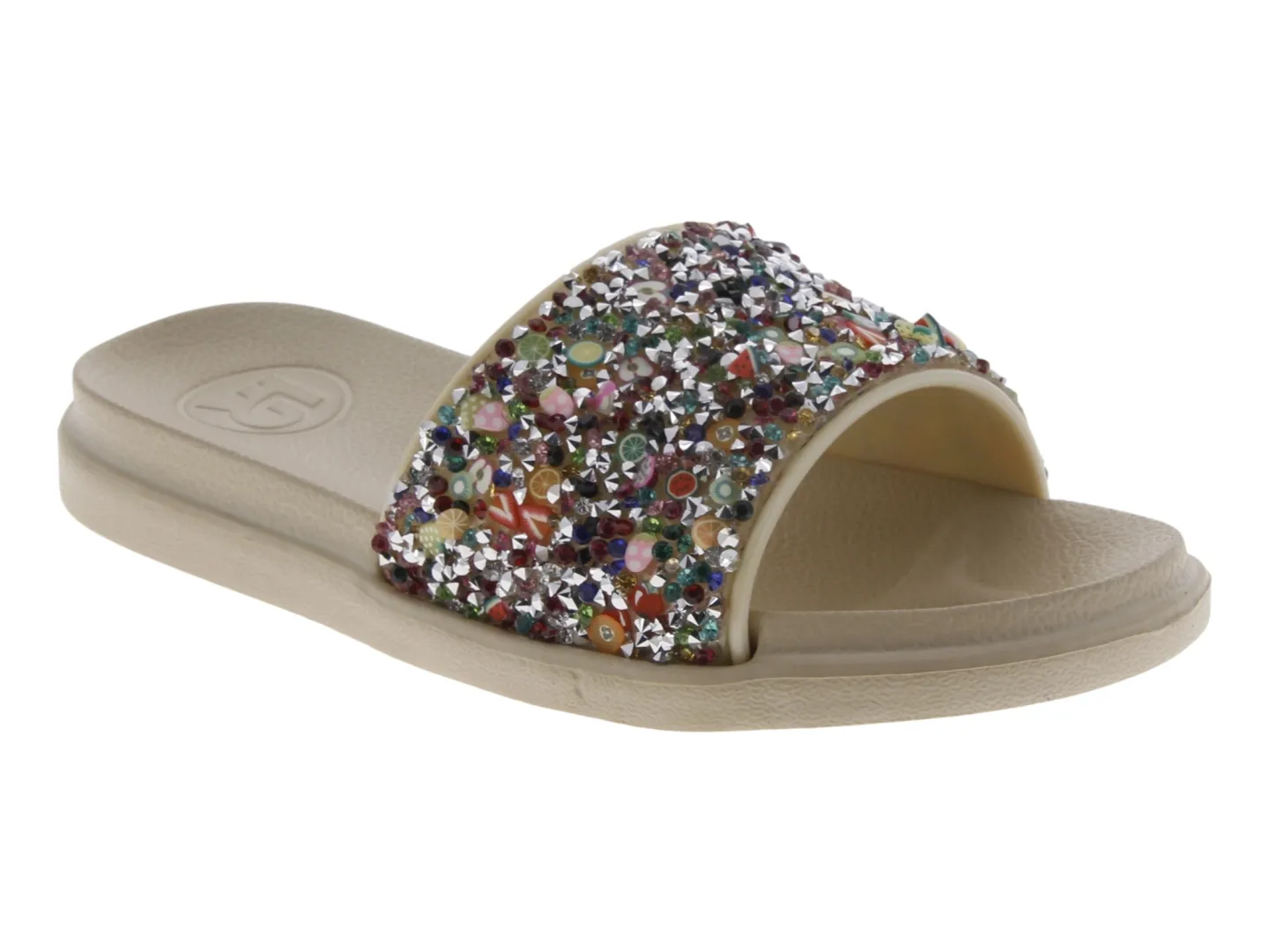 Sandalias Eva Moda 712 Beige Para Niña