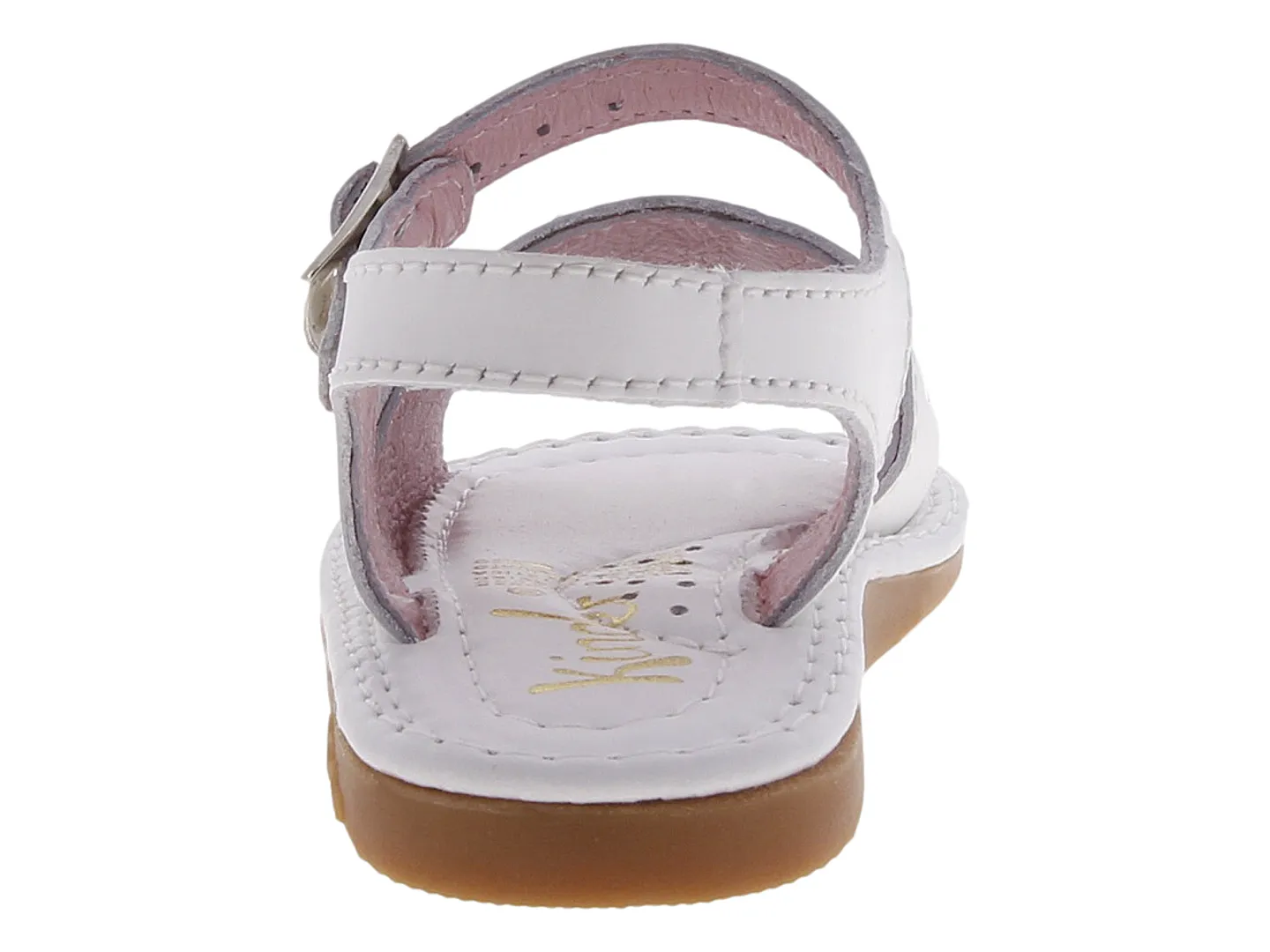 Sandalias Kinder 6029 Blanco Para Niña