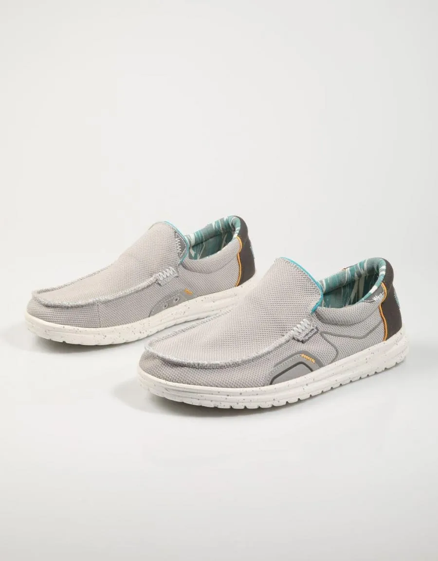  sapatos sport DUDE Mikka Hawk en Cinzento 78977