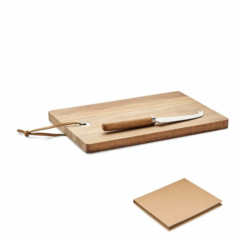 Set con tabla grande de madera personalizable Osturla