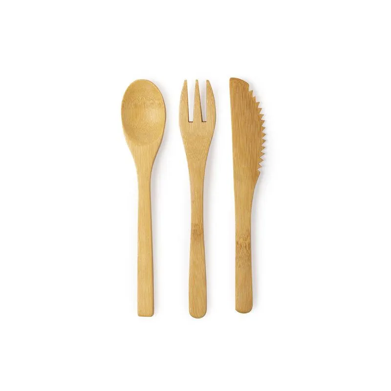 Set de 3 cubiertos Plusin