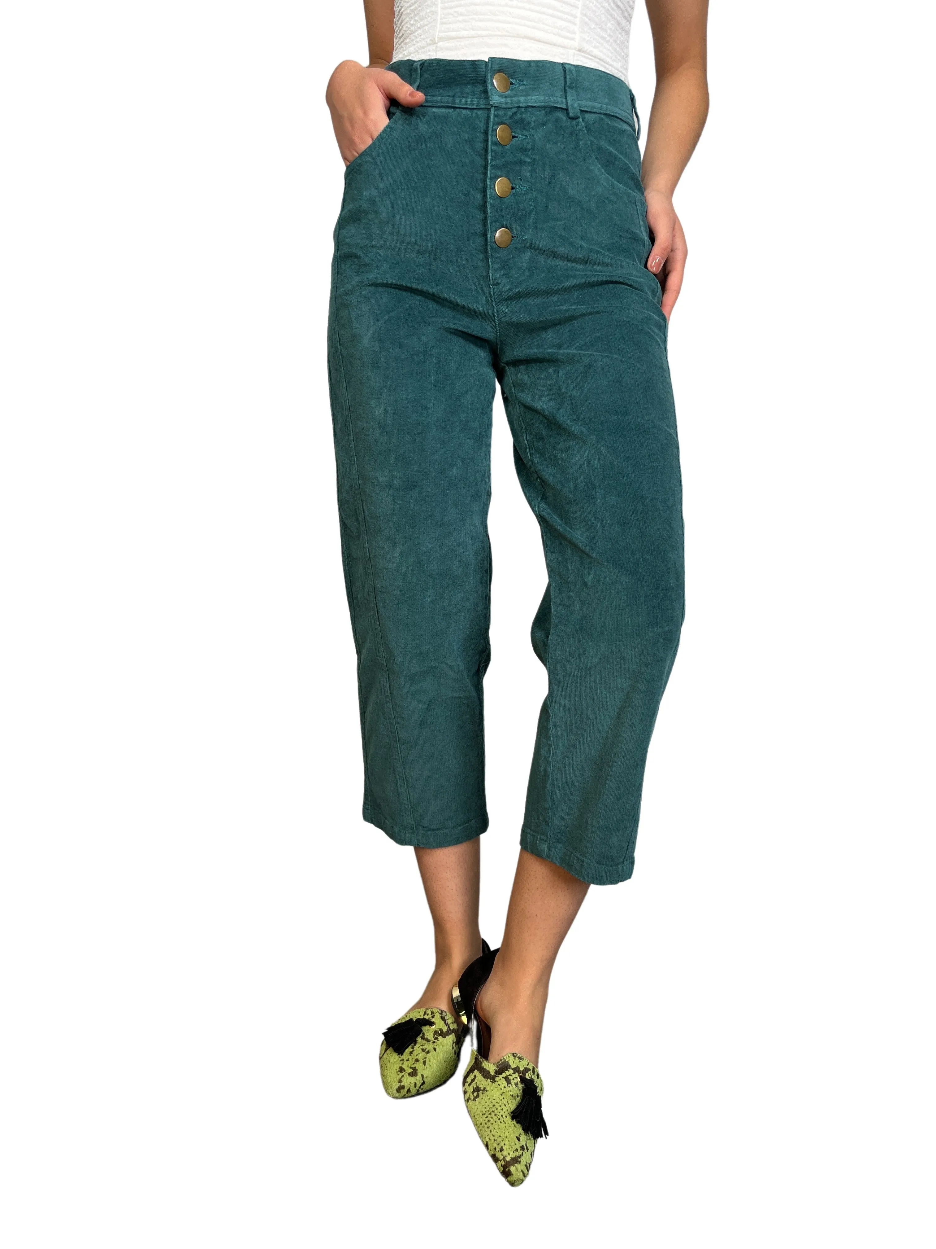 SINGOLARE Pantalón Jogger Cotelé