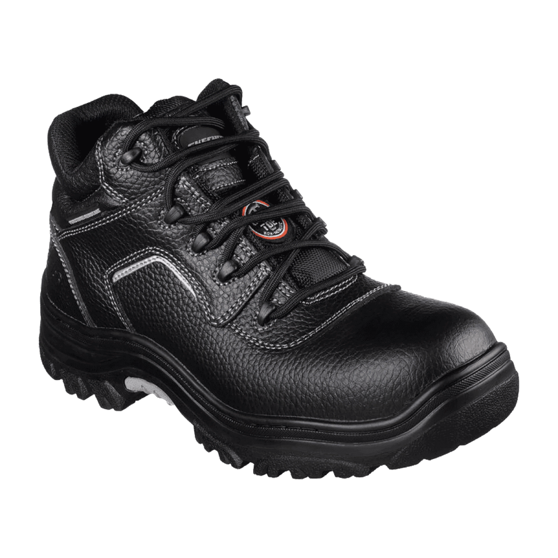 Skechers 77144blk_11 talla 43 zapato de cuero dielectrico punta composite negro
