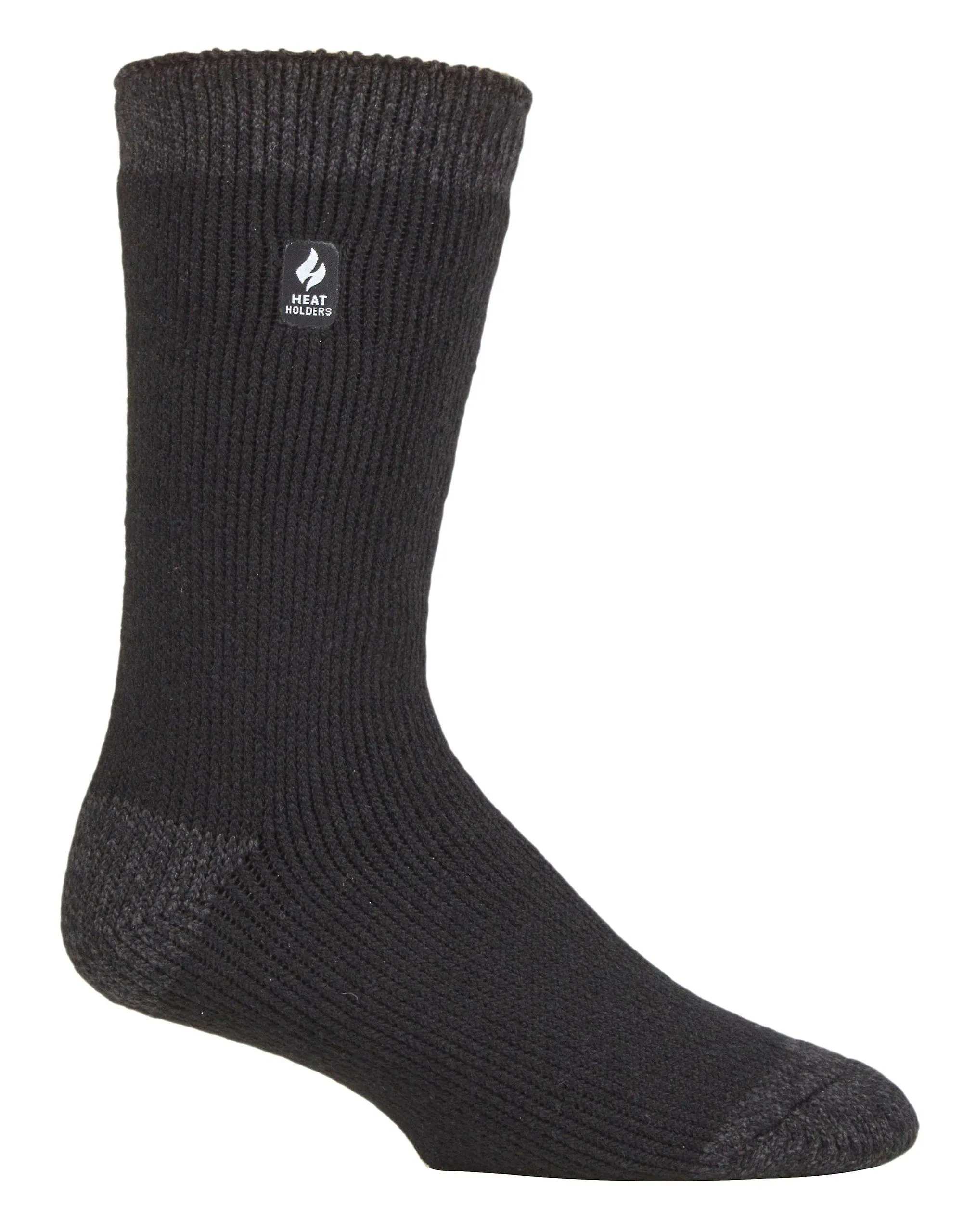 Soportes calefactables para hombres grueso twist calcetines térmicos de invierno