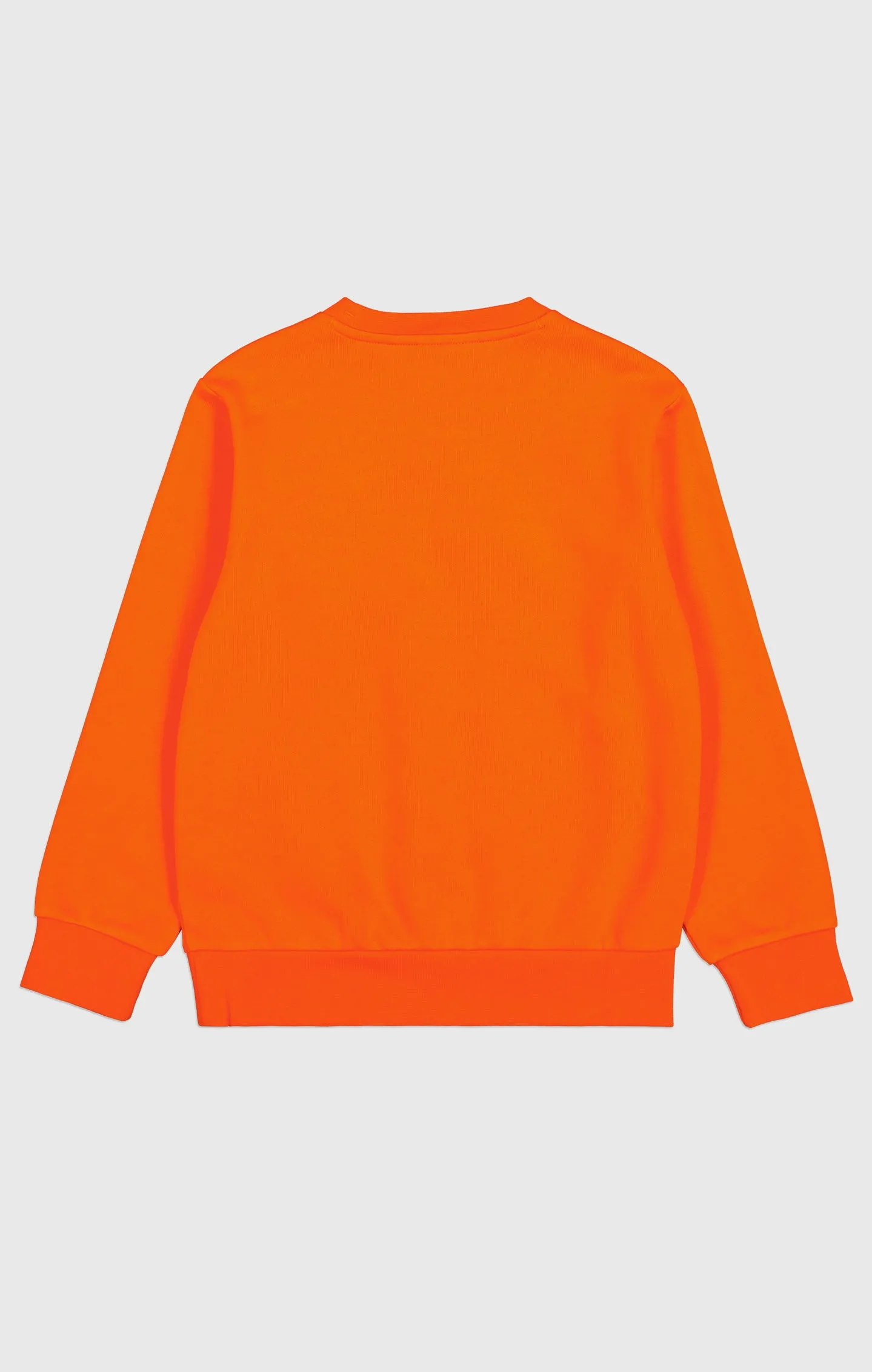 Sudadera de felpa y logotipo grande para niño