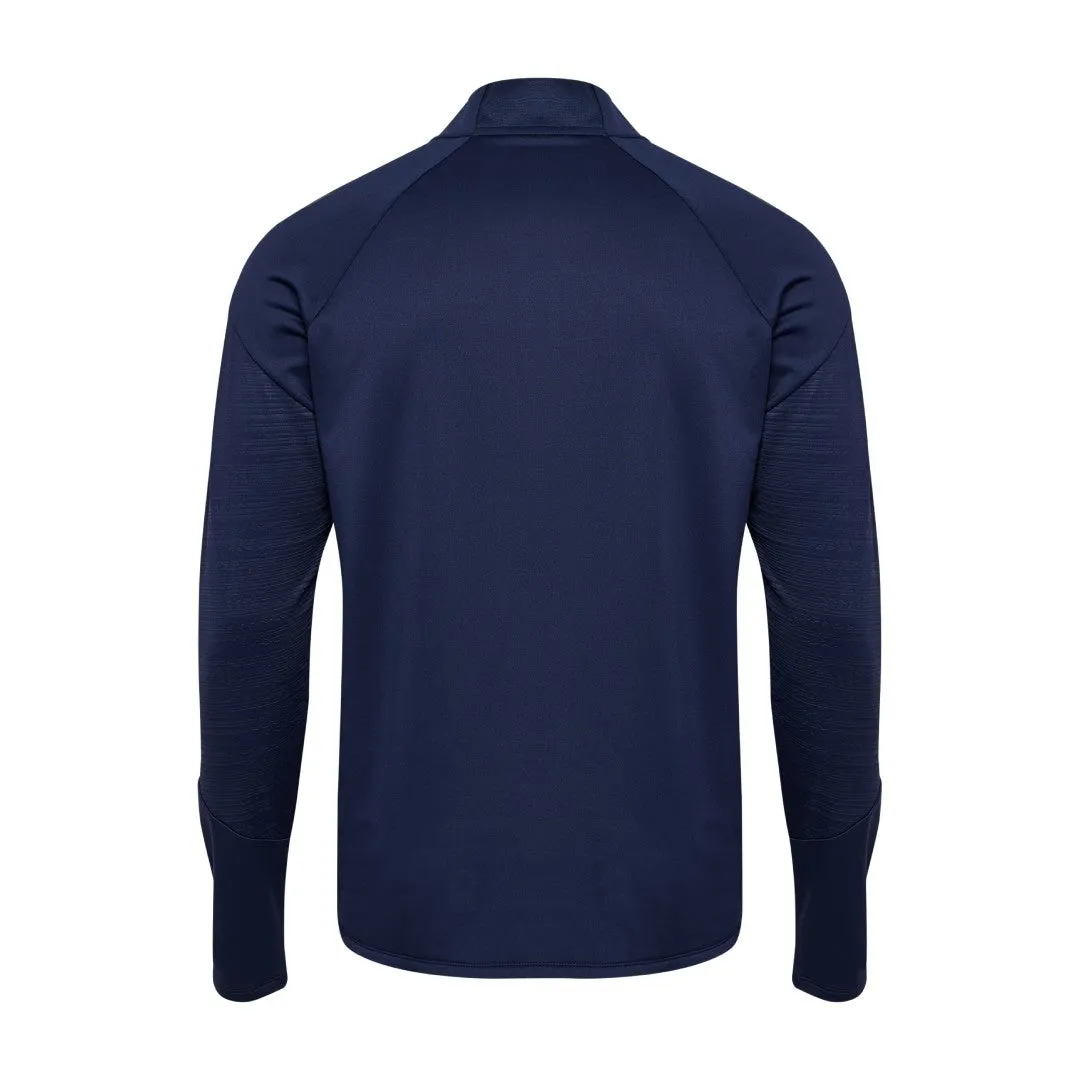 Sudadera Entrenamiento Portero Media Cremallera Niño Azul Marino 24/25