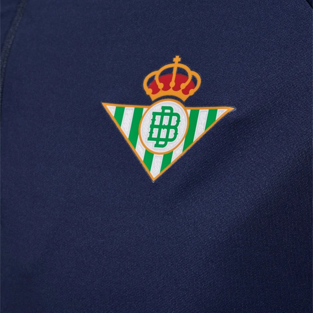 Sudadera Entrenamiento Portero Media Cremallera Niño Azul Marino 24/25
