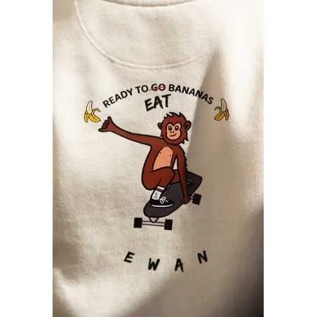 SUDADERA MINI BANANAS 