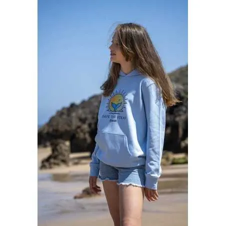 SUDADERA MINI SAVE THE OCEAN 