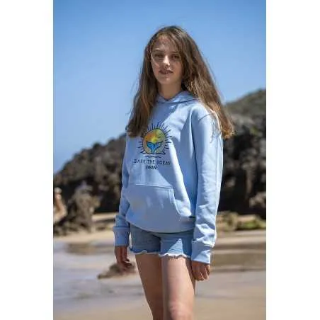 SUDADERA MINI SAVE THE OCEAN 