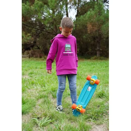 Sudadera Wanna Ride Orchid Flower 