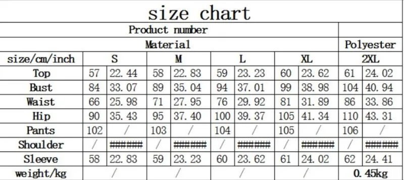 Sweatsuits casuales impresos casuales de dos piezas chaqueta y pantalones de chapas de chapas gratis barco gratis