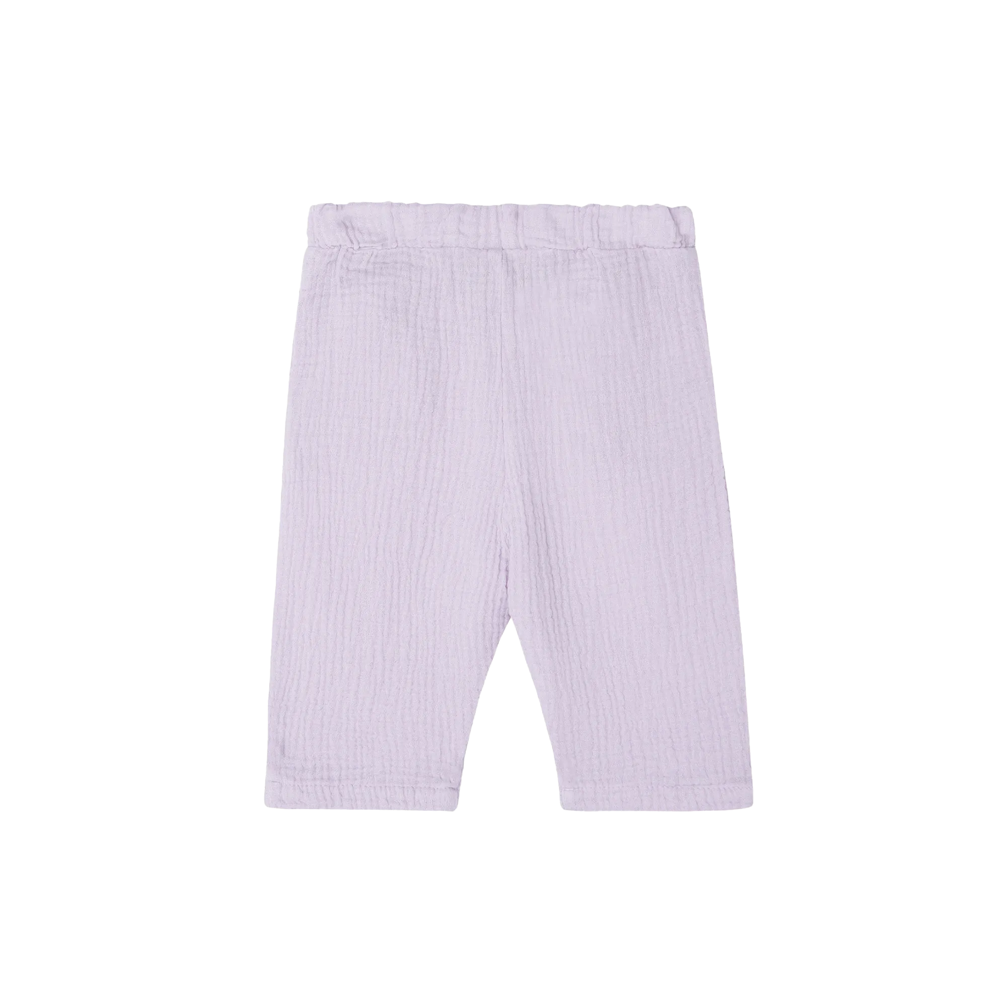THE CAMPAMENTO Pantalón recto de algodón en violeta