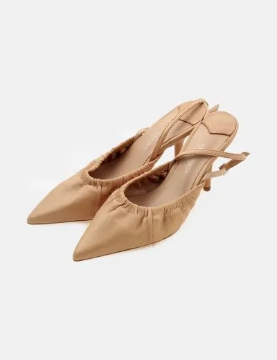 Tony bianco Zapato destalonado piel beige