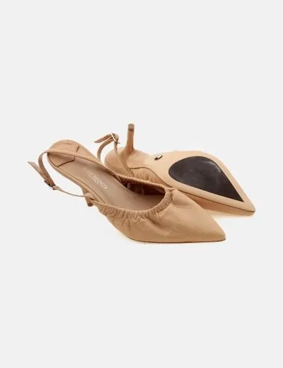 Tony bianco Zapato destalonado piel beige