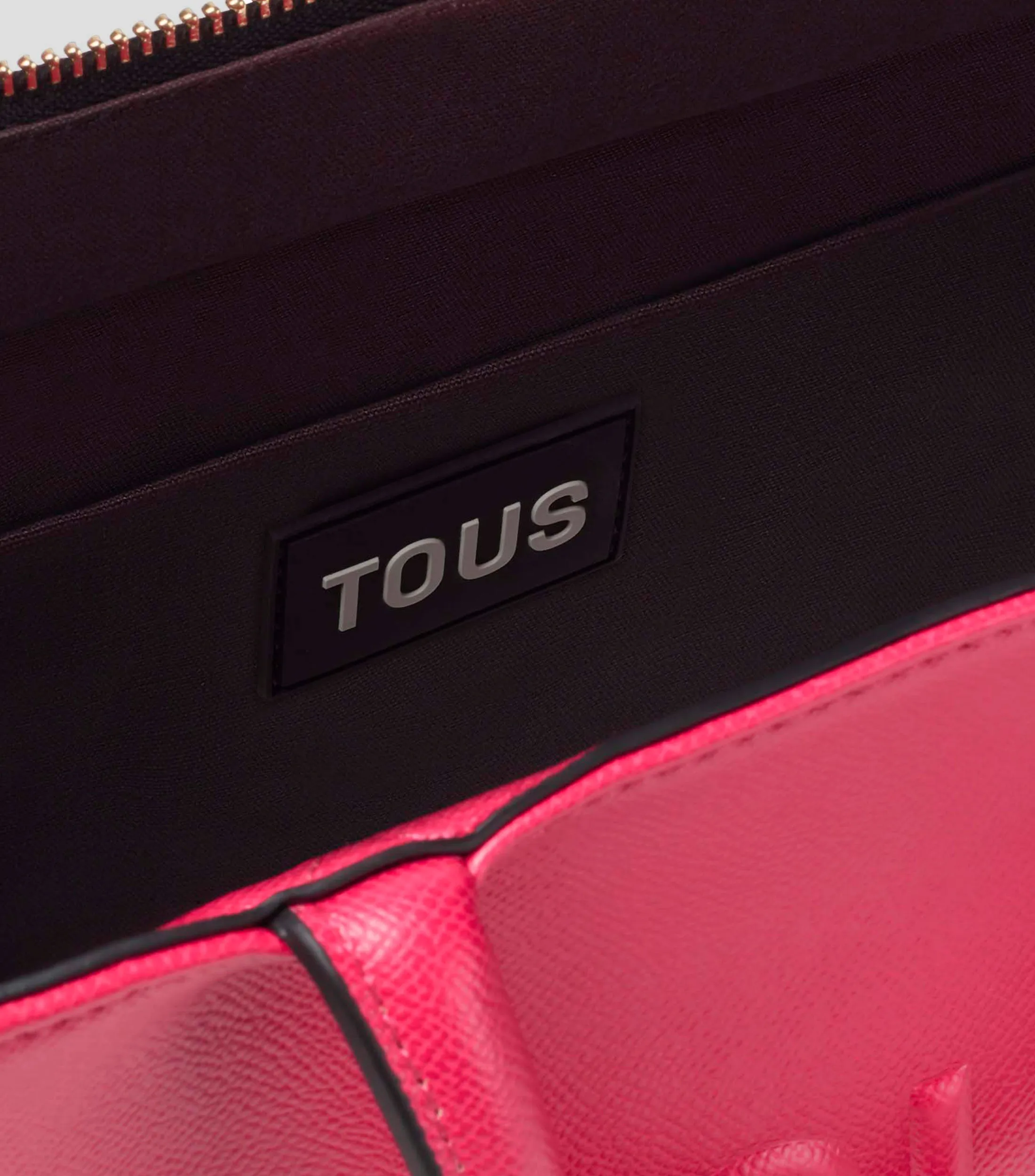 Tous Bolso tote fucsia Brenda con logotipo Mujer