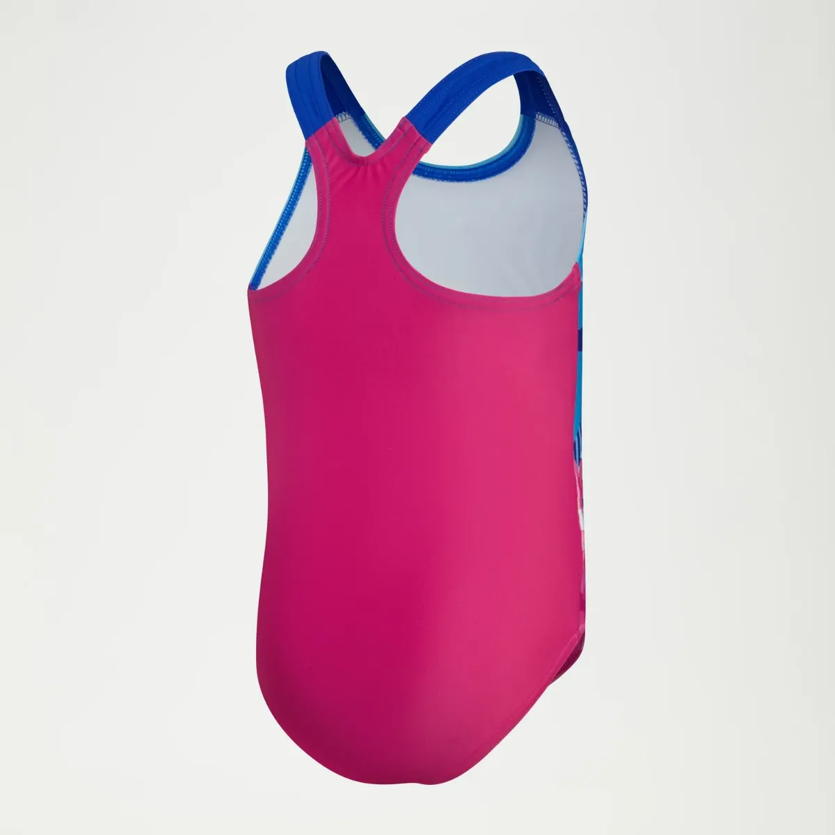 Traje de Baño Natación Niña Speedo Digital Print Rosado/Azul