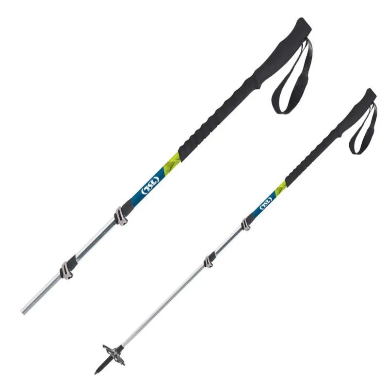 TSL TOUR ALU COMPACT 3 BASTONES  CROSS  PUSH&AMPPULL