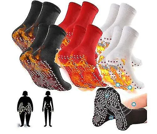 Turmalina Adelgazante Salud Calcetines Calcetines Térmicos Cálidos Autocalentables