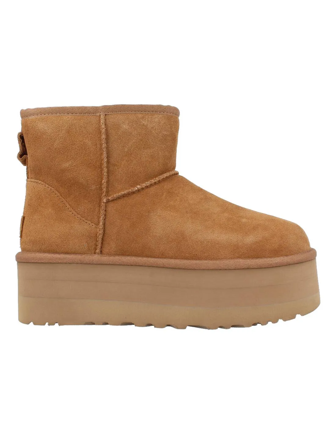 UGG  BOTAS W CLASSIC MINI PLATAFORM CUERO